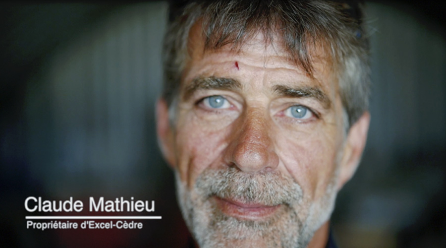 Série Entrepreneurs à succès d’Entrepreneuriat Québec : Claude Mathieu, Création Excel-Cèdre